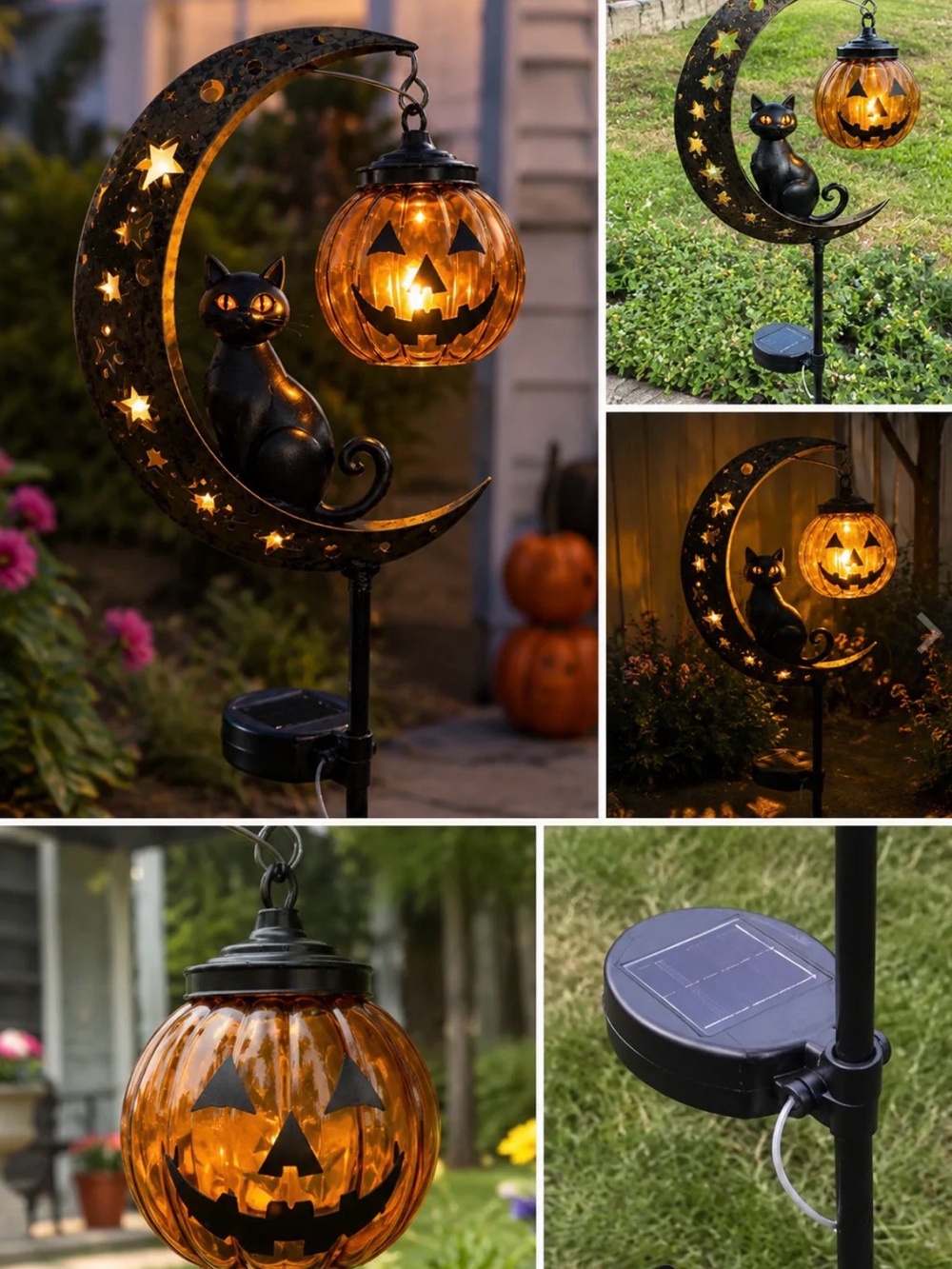 Halloween Solar Garden Stake; NIP - Picture 2 of 6